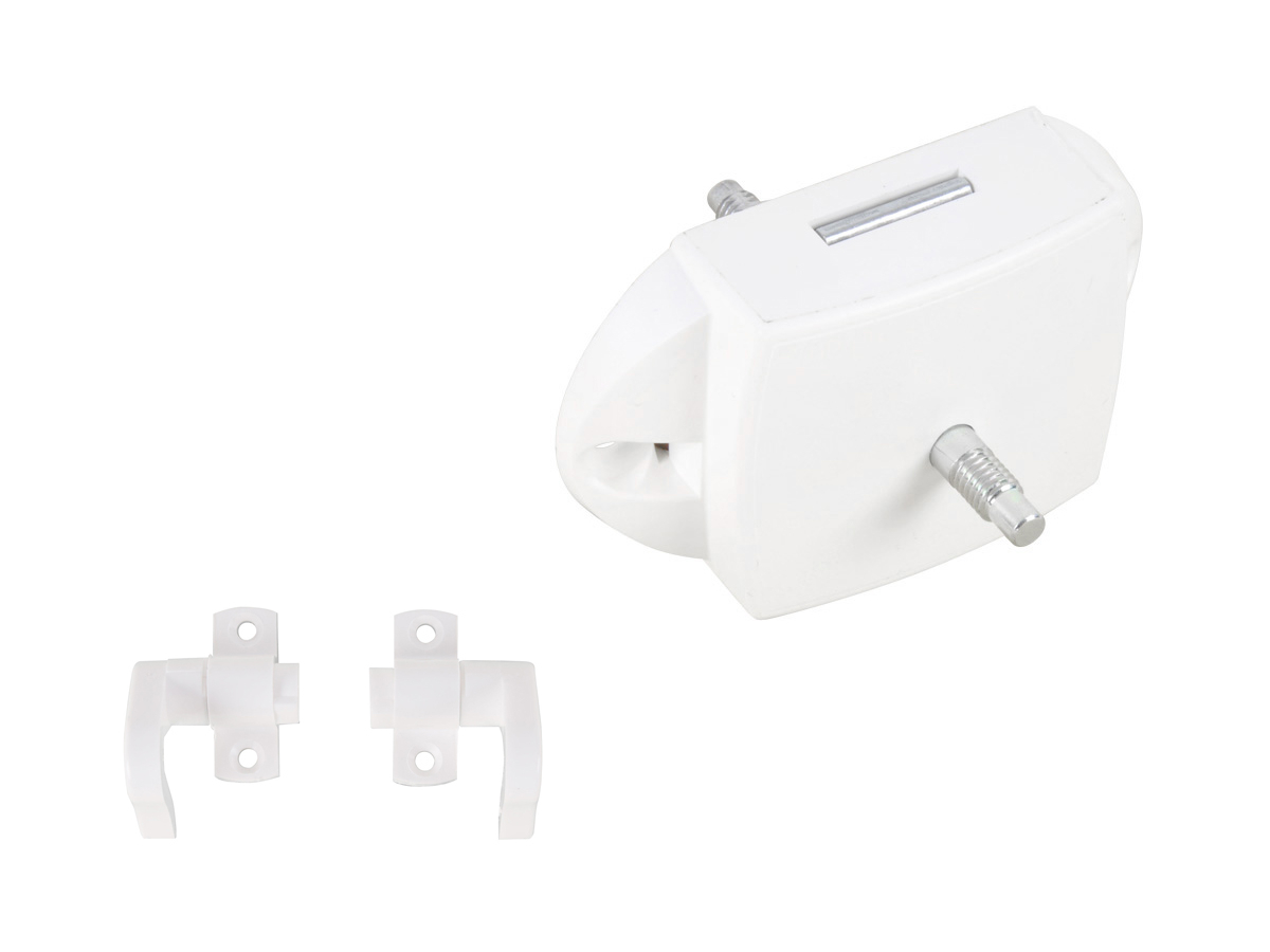 Obelink toilet drukknopslot met sluithaken - white