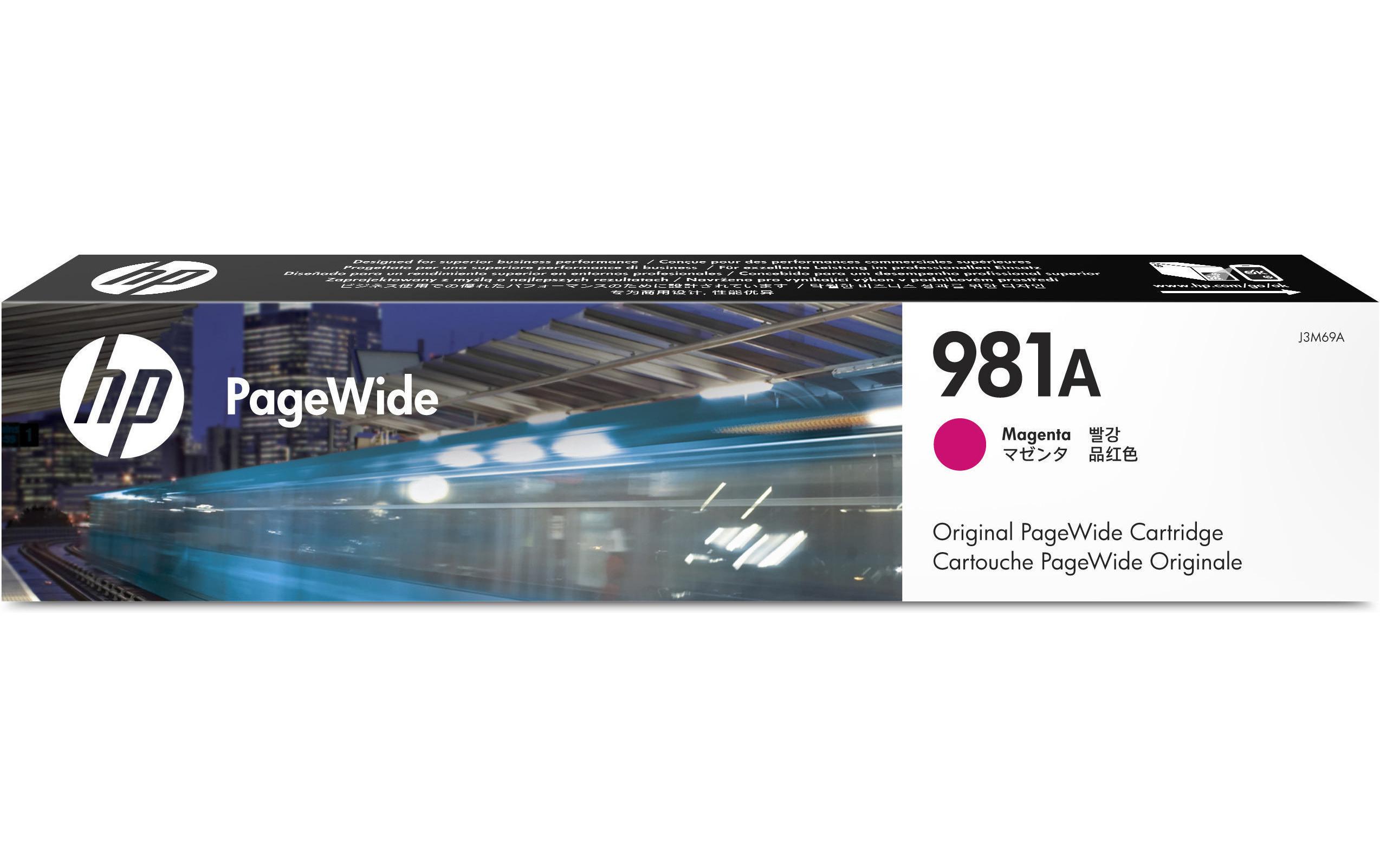 Tinte Nr. 981A (J3M69A) Magenta<br>Druckerpatrone