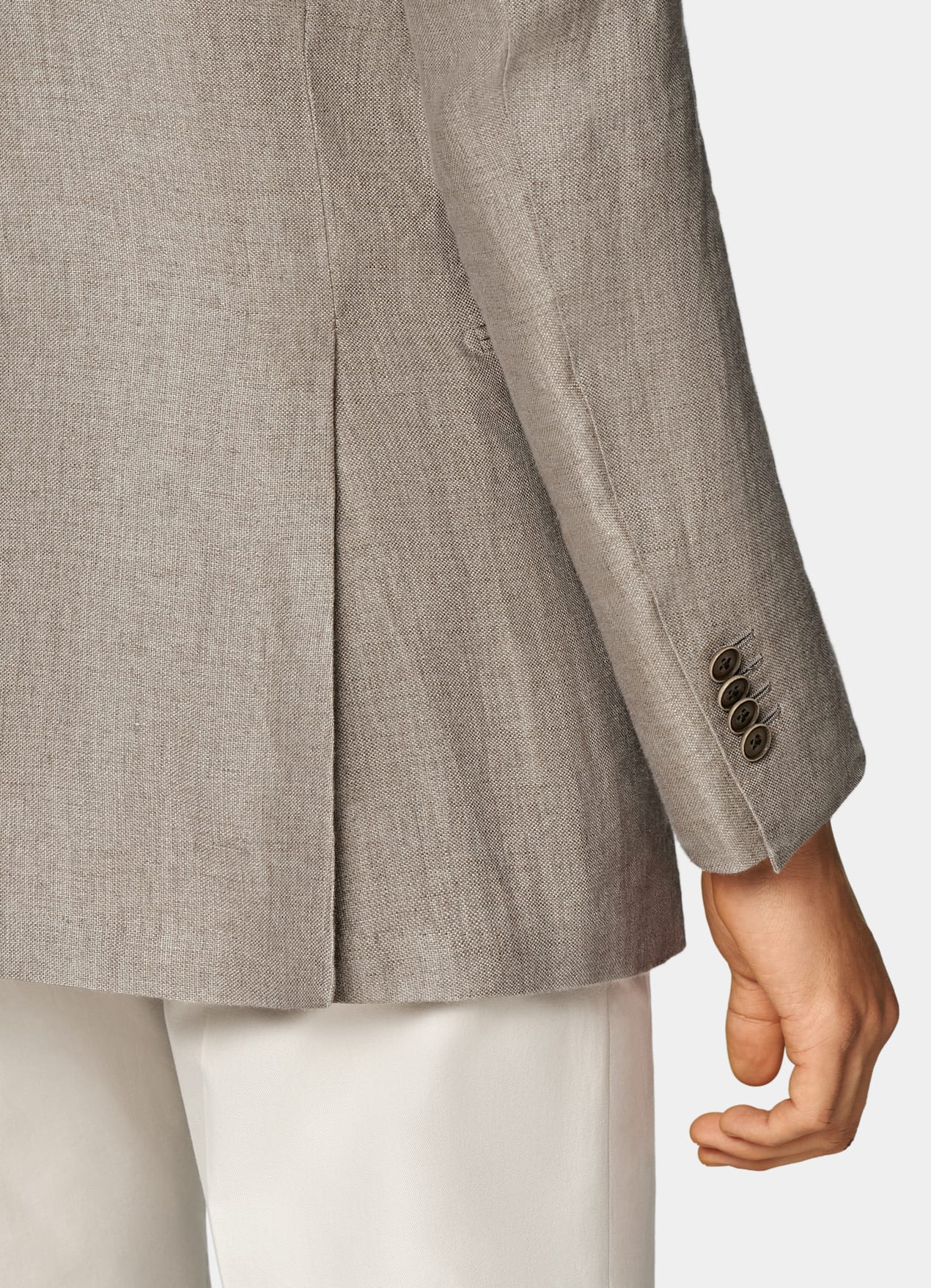 Blazer Roma coupe Relaxed marron clair