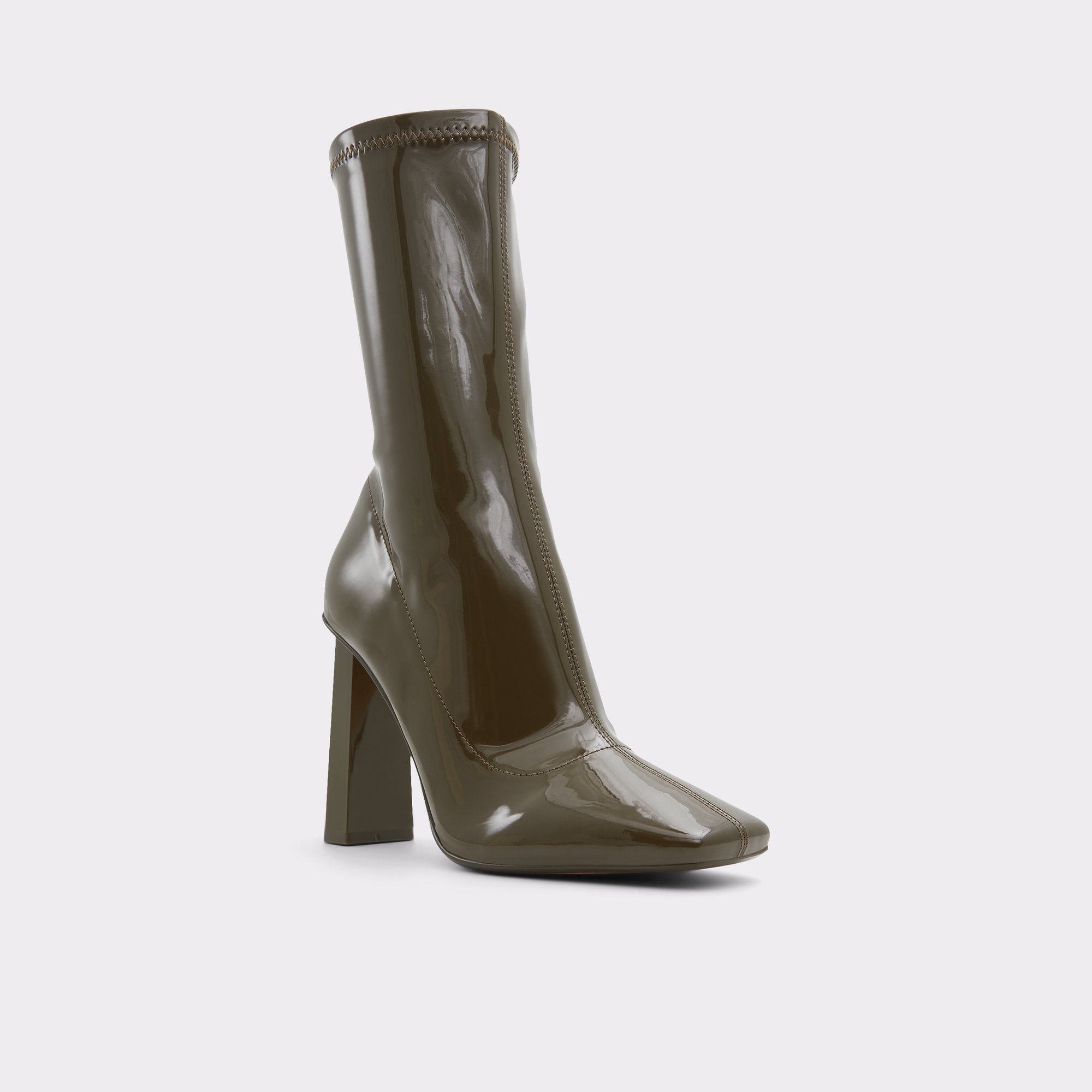 Fidella Khaki Women Dress boots