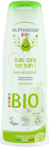 Alphanova Kids Bain Moussant Bulle Dans Ton Bain Poire Bio Flacon 250ml