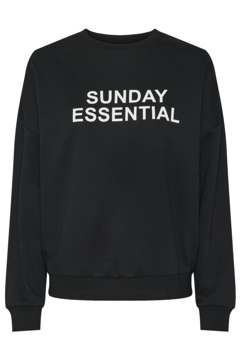 Pieces zwarte dames sweater