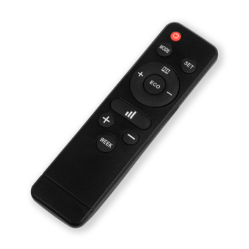 Eurom Alutherm Baseboard 2000 Zwart met WiFi