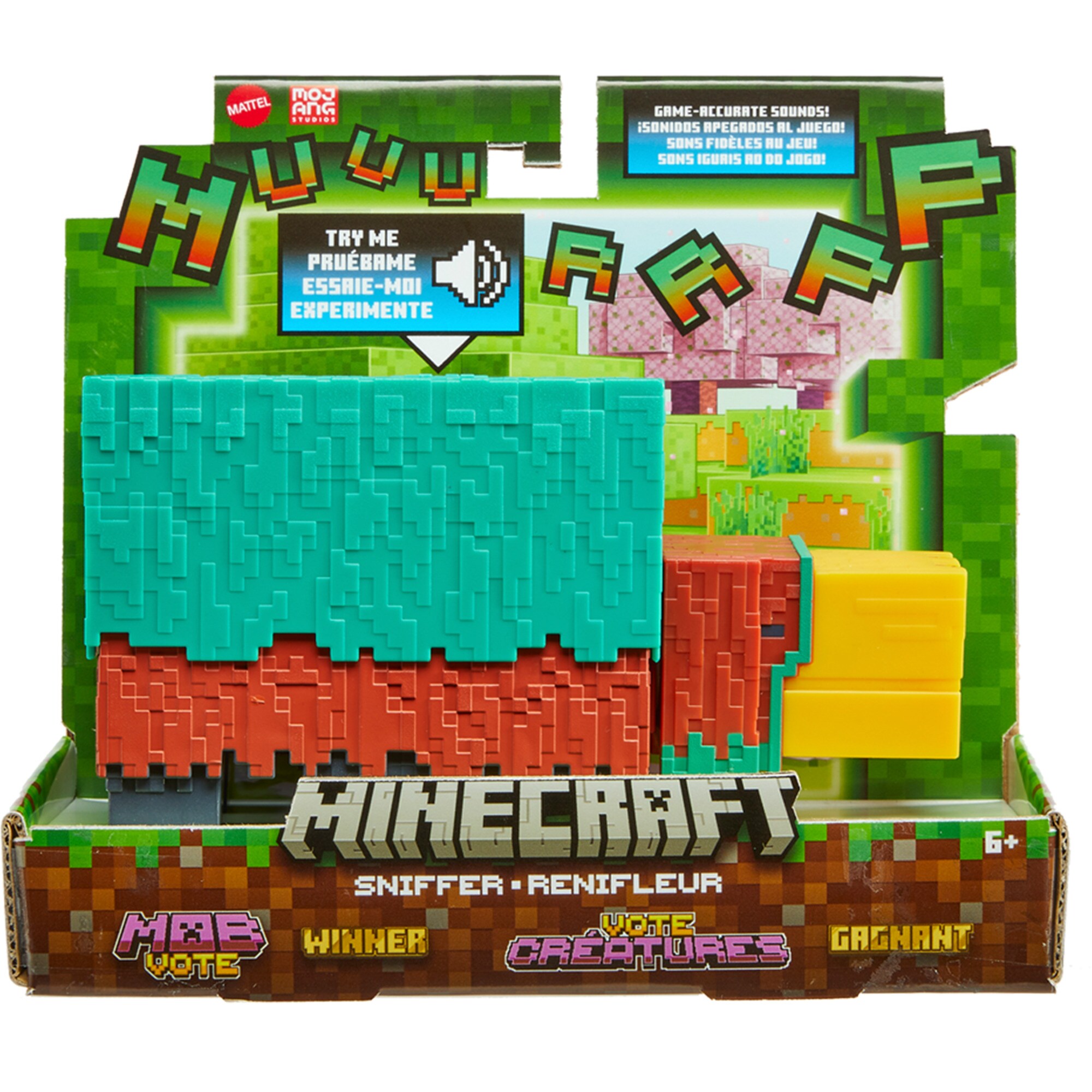 Mattel Spielfigur Minecraft Schnüffler