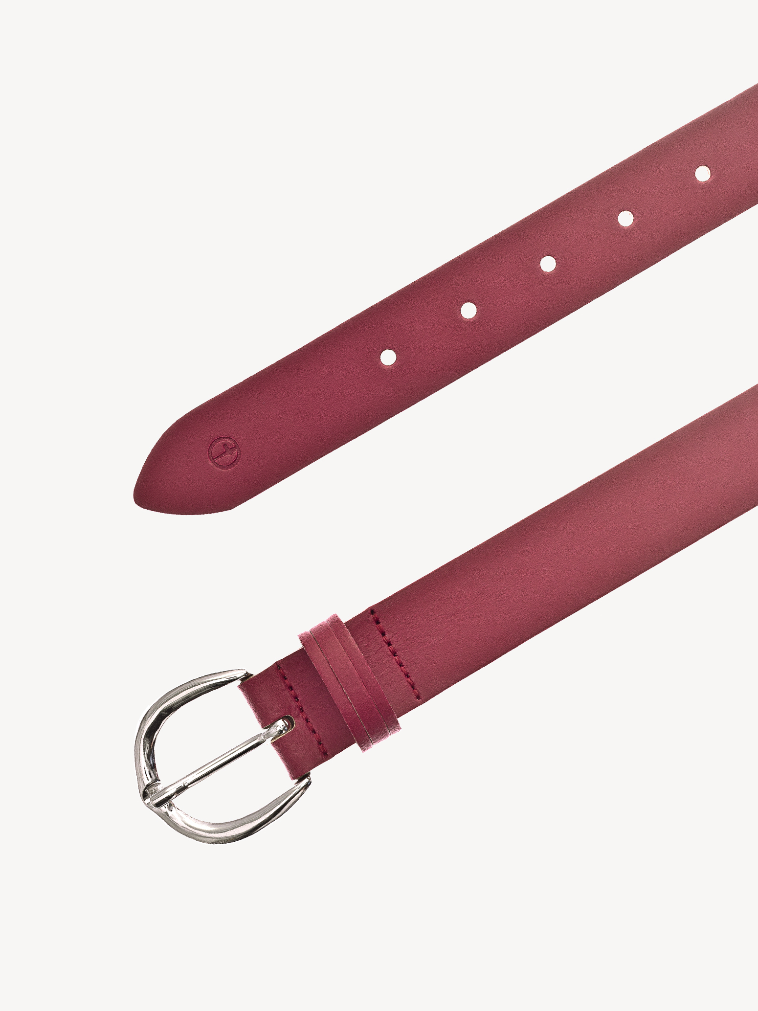 Leren Riem - rood