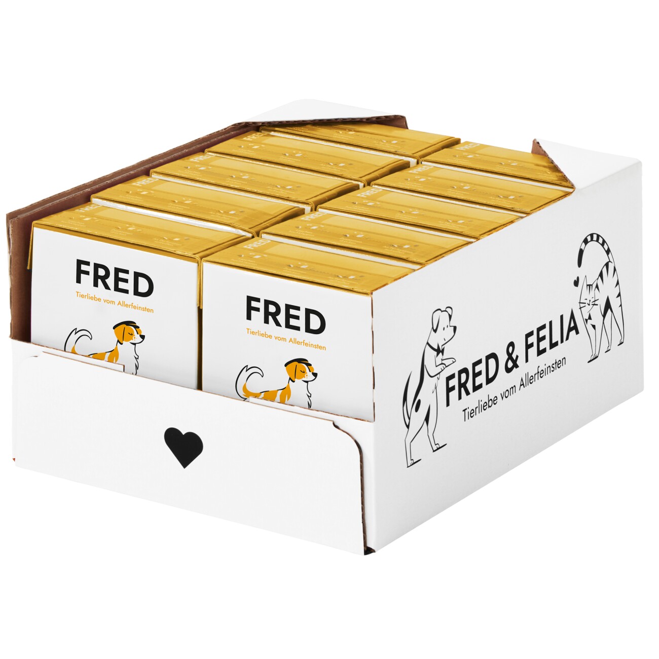 Fred & Felia FRED 10x190g Huhn mit Reis