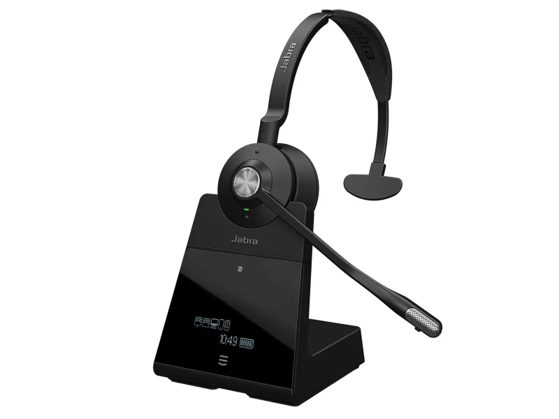 Jabra Engage 75 SE Mono - Headset - på øret - DECT / Bluetooth - trådløs - NFC - Zoom Certified, Google Meet Certified, Amazon Chime Certified, Certified for Microsoft Teams Open Office, Works With Chromebook Certified, UC-certificeret