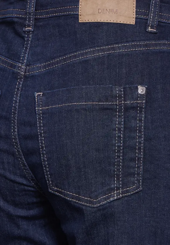 Casual Fit Jeans - dark blue soft washed