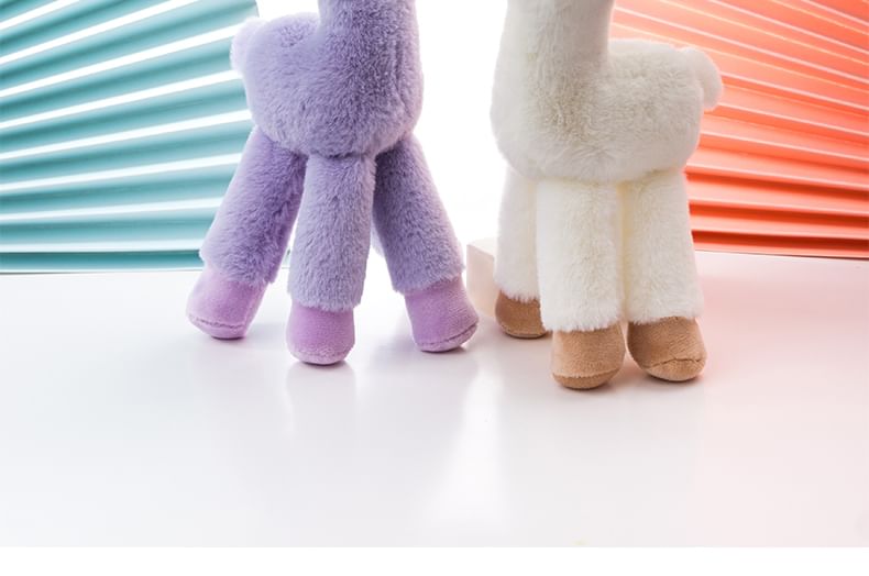 Worthbuy - Llama Chenille Tashanger Sleutelhanger