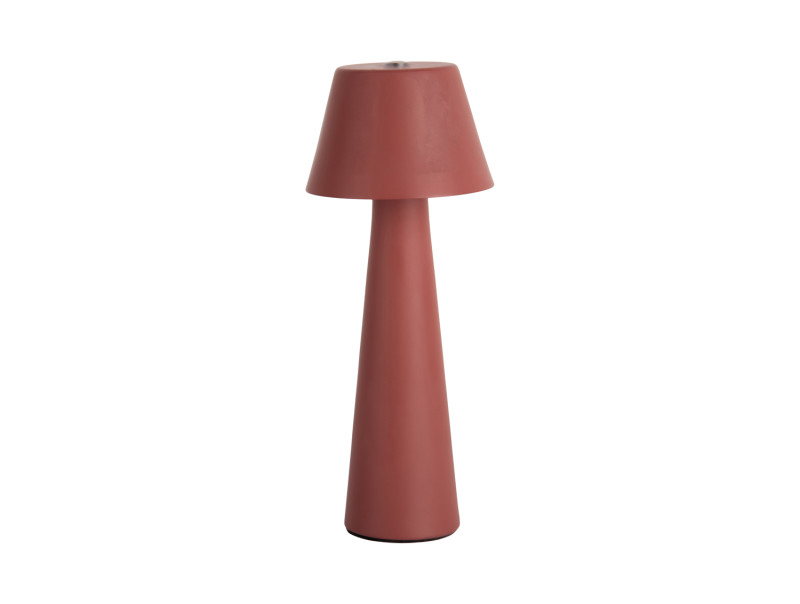 Table Lamp Mini LED Cone LM2242RD Red ochre