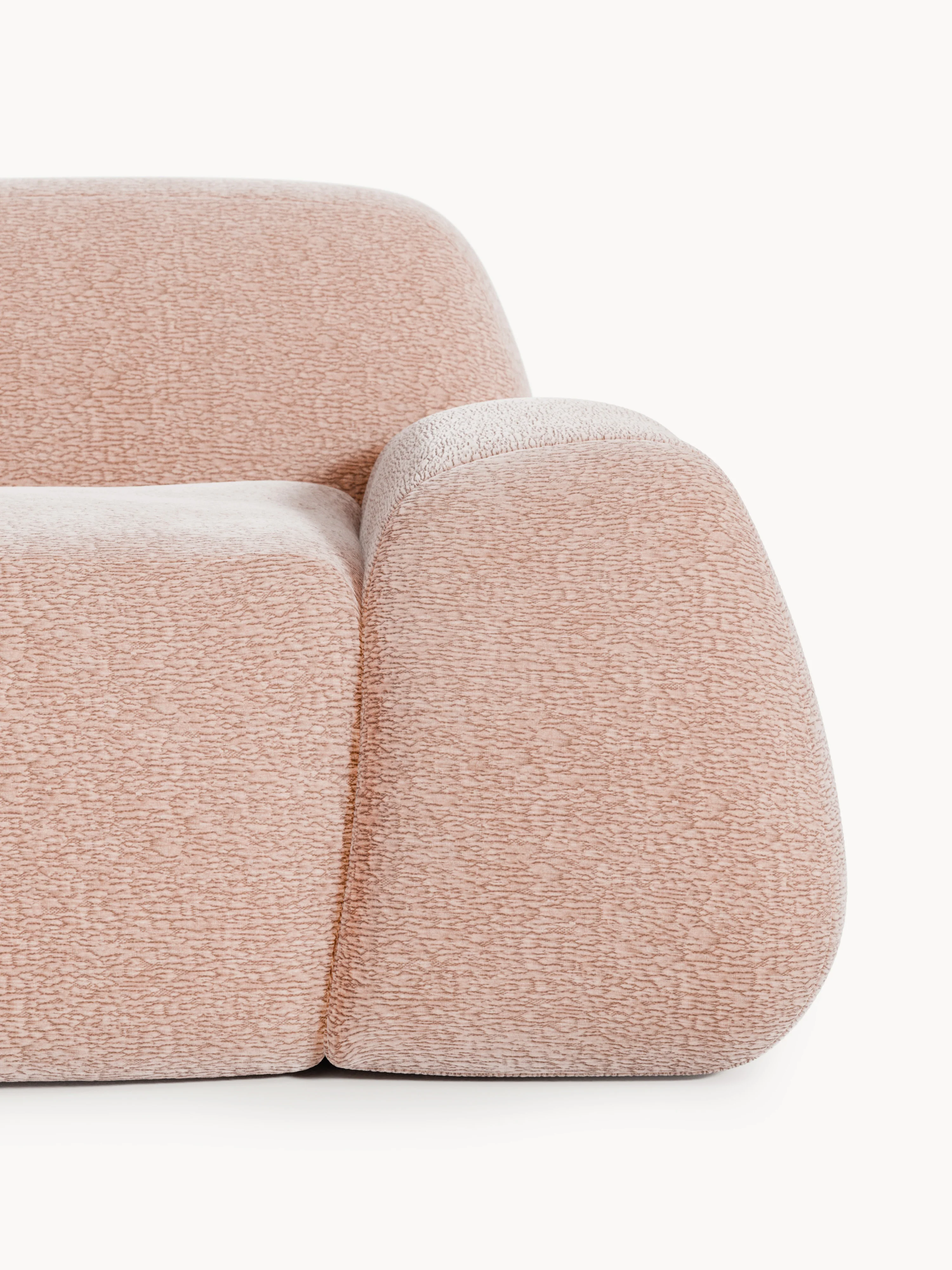 Modulaire hoekbank Wolke (4-zits) met chaise longue