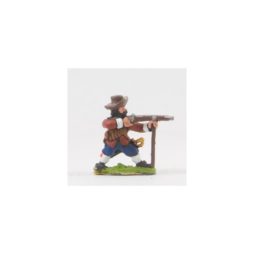 Guerre Civile Anglaise : Mousquetaires en Position de Tir 2