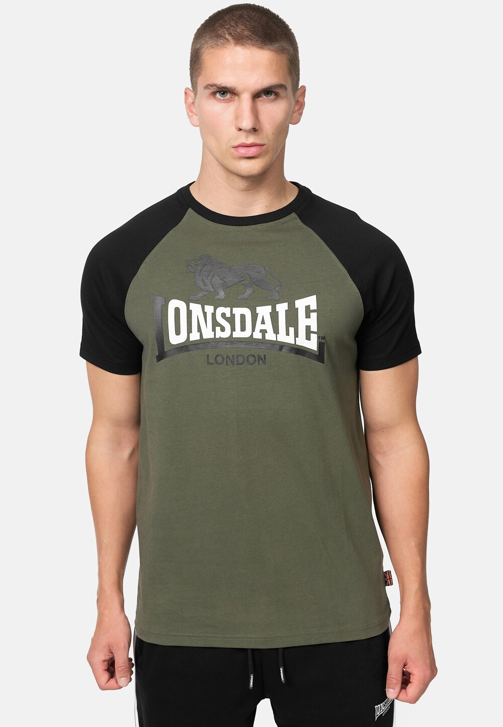 Lonsdale Herren T-Shirt normale Passform MAGILLIGAN