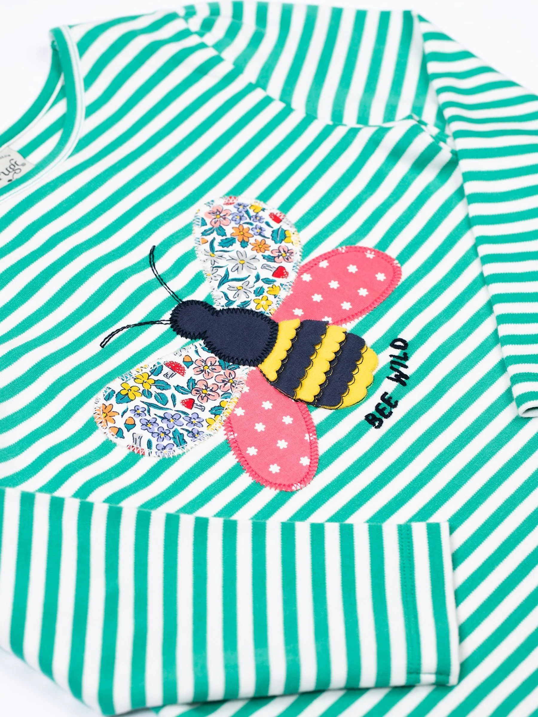 Frugi Green Theresa Top