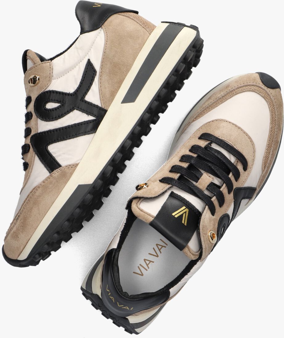 VIA VAI beige via vai lage sneakers posy flare