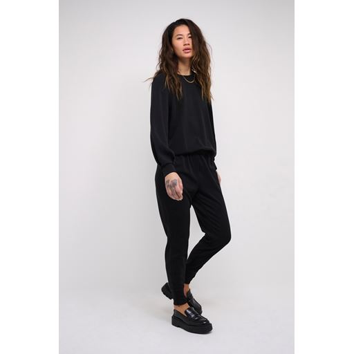 My Essential Wardrobe 22 The Sweat Pant Bukser, Sort, S