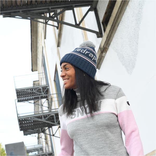 Bonnet ski LE DRAPO BONNET GASPARD BLEU NUIT