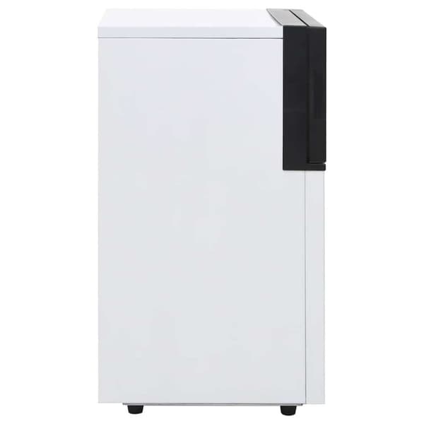 vidaXL Isbitmaskin 45 kg/24 t svart