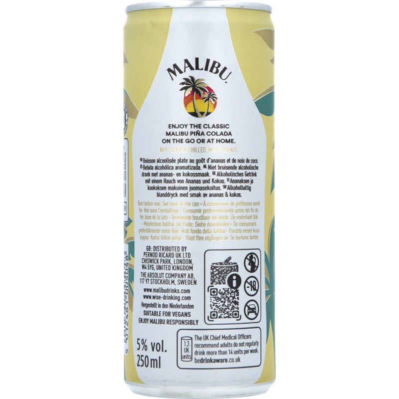 Malibu Pina colada
