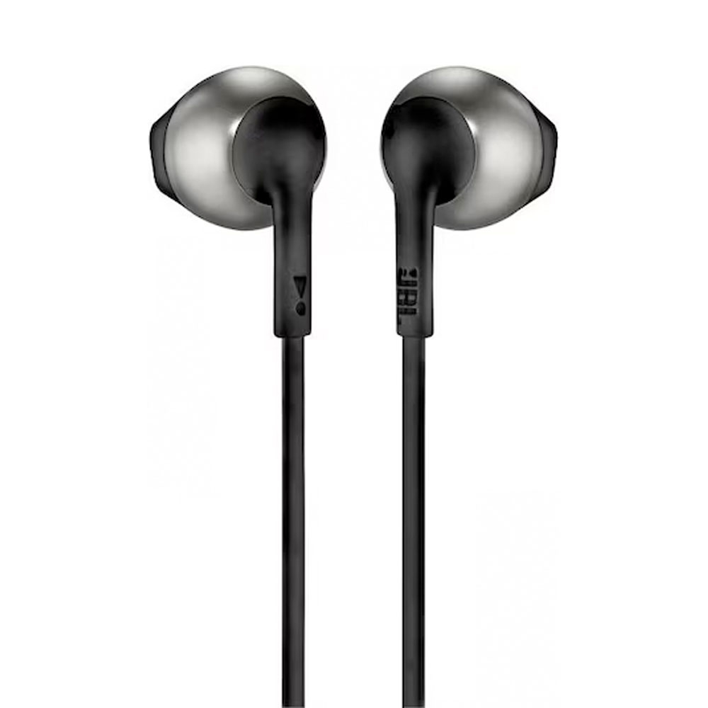 T205 In-Ear Kopfhörer 3.5mm Klinken Anschluss mit Mikrofon (JBLT205BLK) - Schwarz