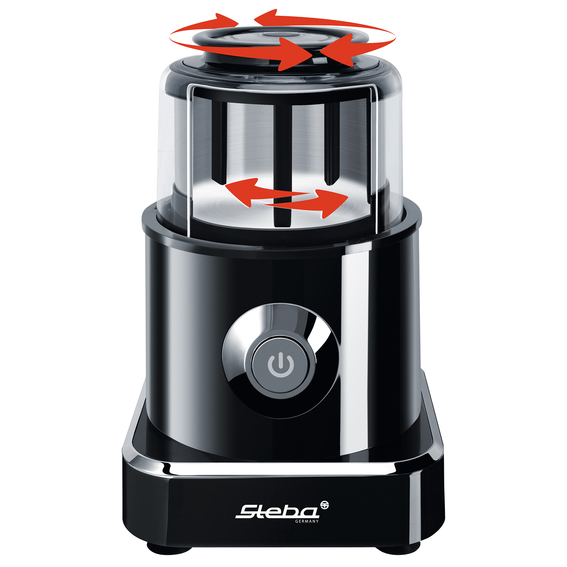 STEBA Multi Grinder - schwarz - Pulsefunktion