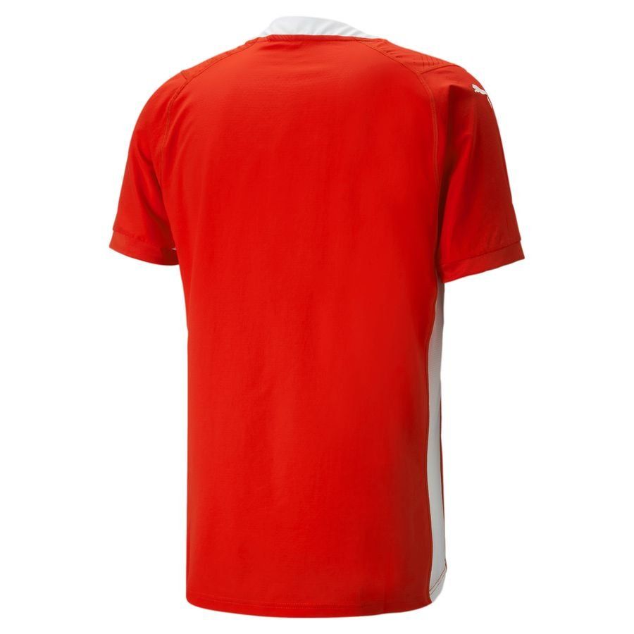 PUMA T-shirt d'Entraînement teamCUP - Rouge/Blanc
