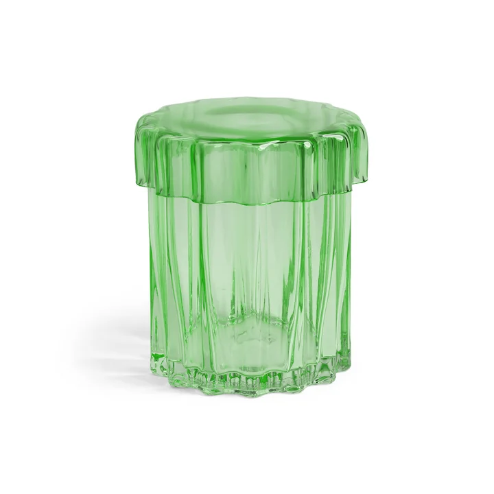&klevering - Astral Vorratsglas mit Deckel 15 x Ø 14, grün