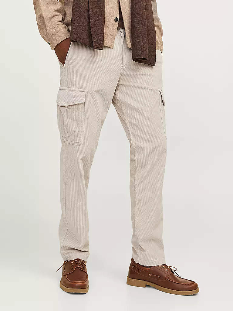 JACK & JONES Cargohose JPSTKANE beige
