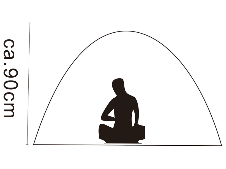 2-persoons tent Easy Set-Up