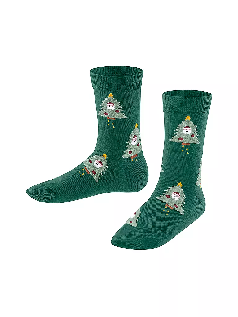 FALKE Kinder Socken SPACEROCKET emerald grün