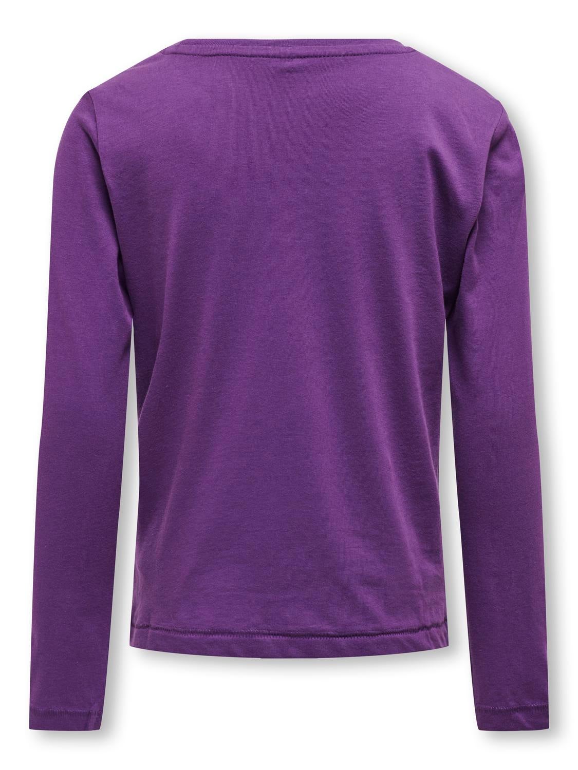 KOGGILLIAN Top Amaranth Purple