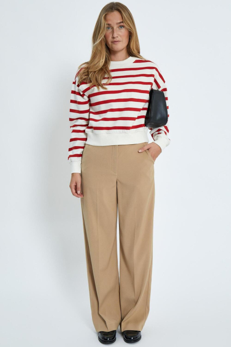 Minus ecru dames sweater
