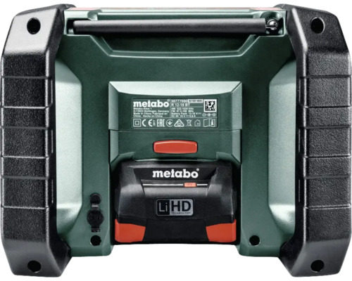Draadloze bouwradio Metabo R 12-18 Bluetooth DAB+
