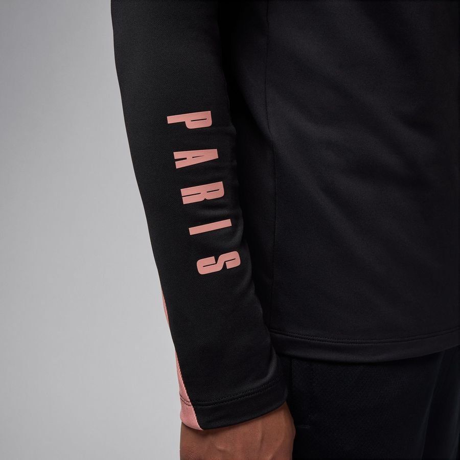 Paris Saint-Germain Maillot d'Entraînement Dri-FIT Strike Drill 3ème - Noir/Rose
