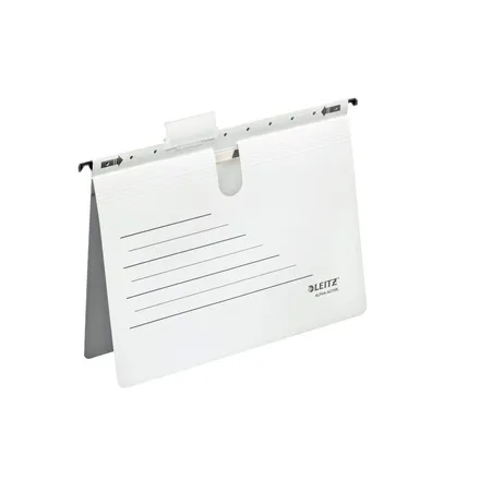 Leitz Hängehefter ALPHA® Active, kfm. Heftung, Pendarec-Karton, weiß