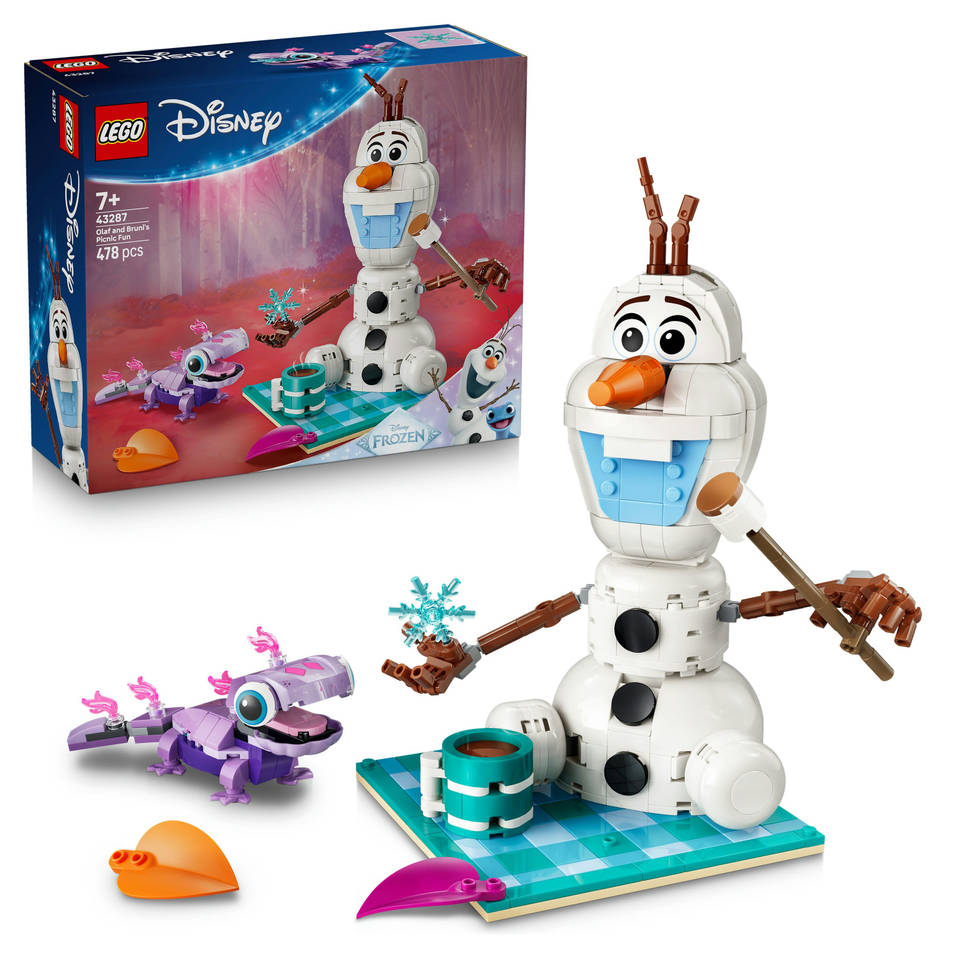 LEGO Disney Olaf en Bruni's picknickplezier 43287