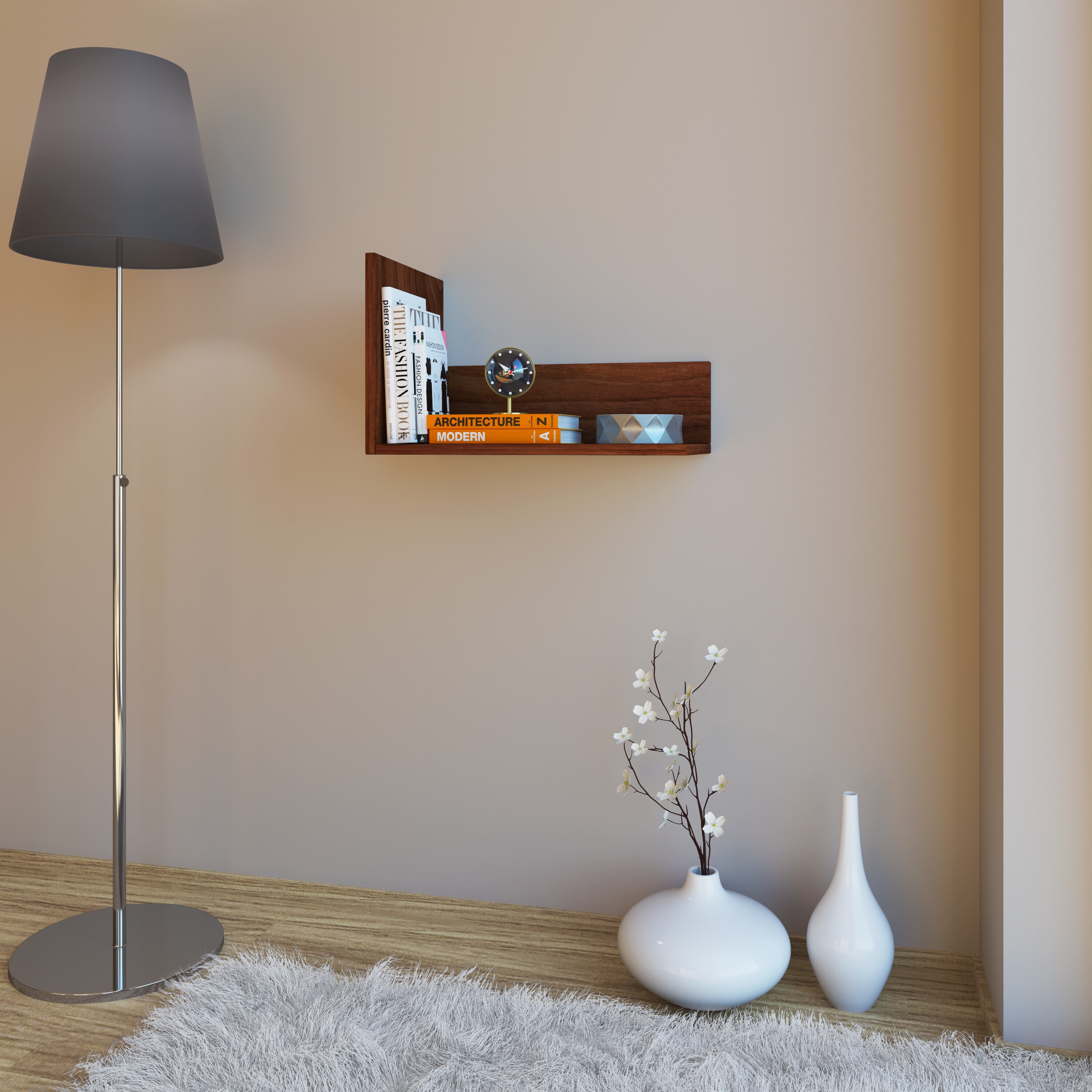 VCM Holz Wandregal Wandboard Hängeregal Board Blisa