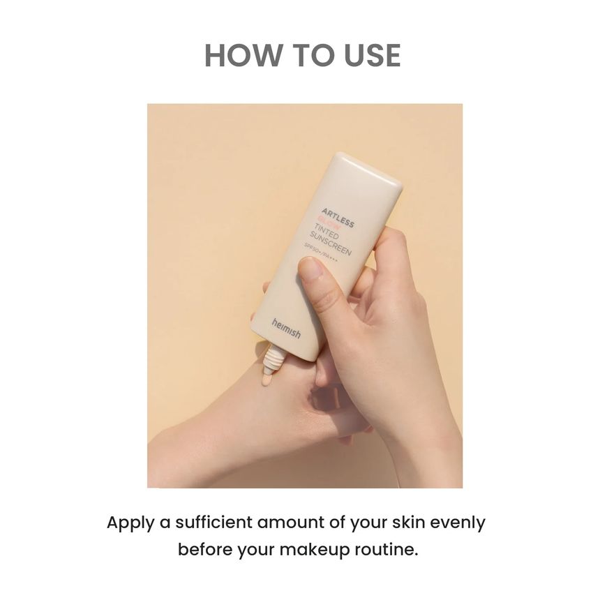 heimish - Artless Glow Getinte Zonnebrandcrème