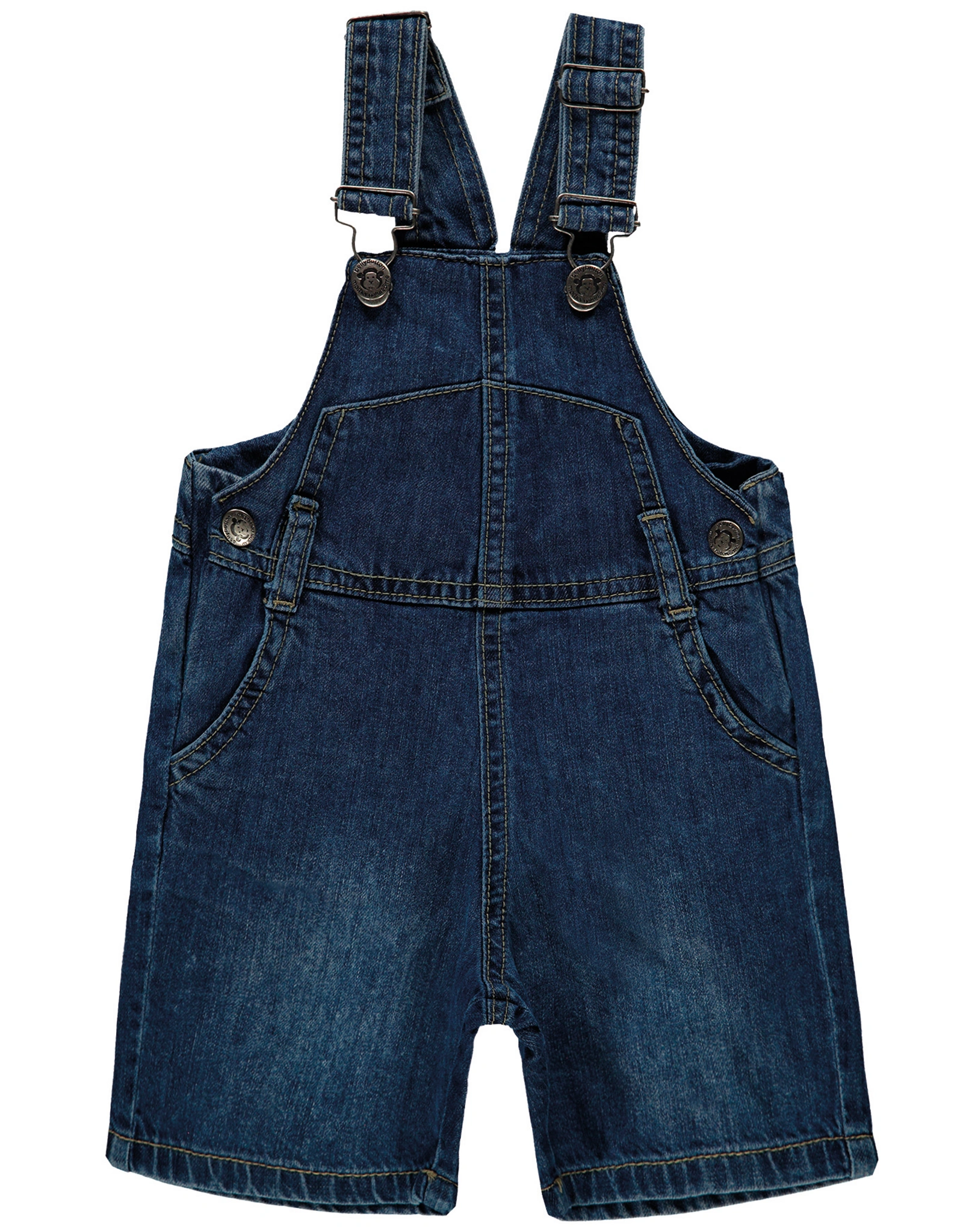 Jeans-Latzbermudas BOLD MONKEY in dark blue