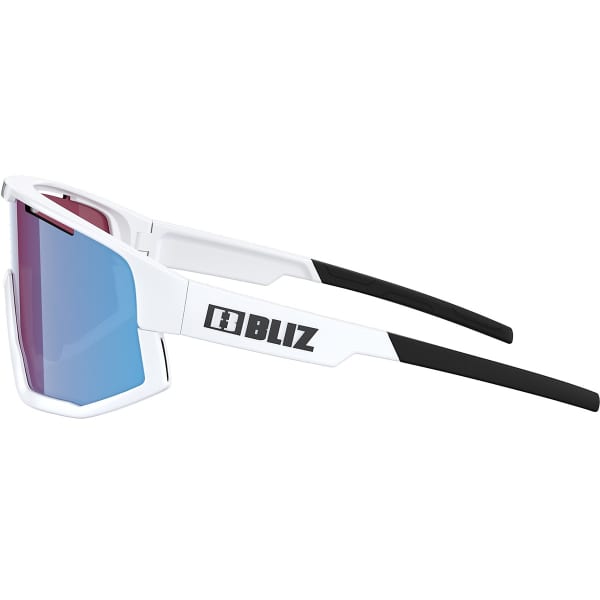 Lunette vélo BLIZ FUSION MATTE WHITE/NORDIC LIGHT BEGONIA/VIOLET W BLUE