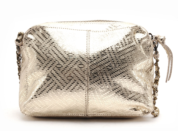 Pieces ville accessoires pcnaina leather cross body fc noos or