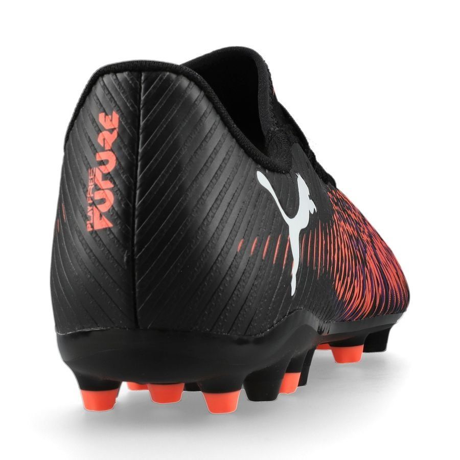 PUMA Future 8 Play MG Unlimited - Noir/Blanc/Glowing Red