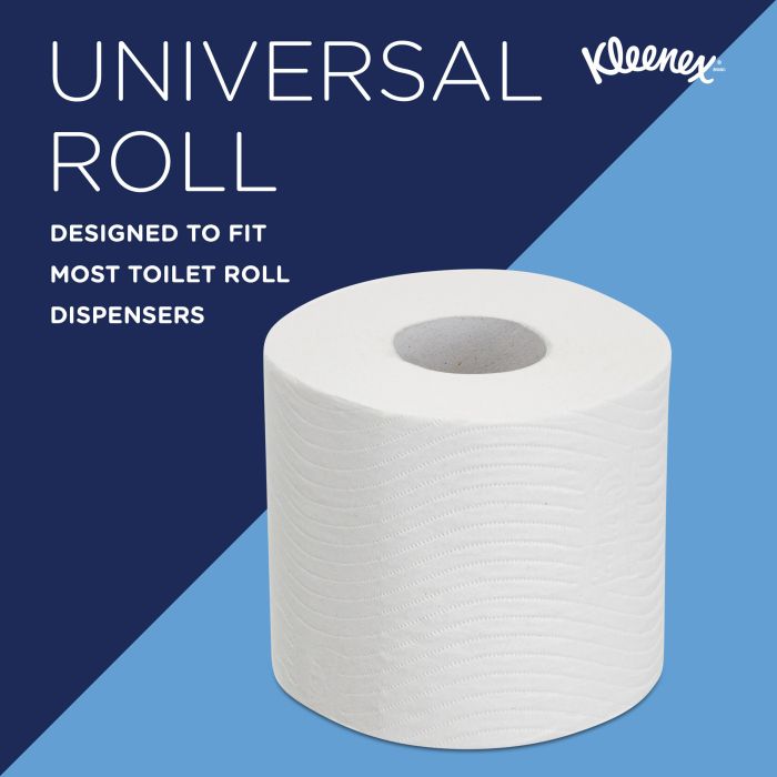 Kleenex 72st toiletpapier 8459 3-laags toiletpapier wit (8459)