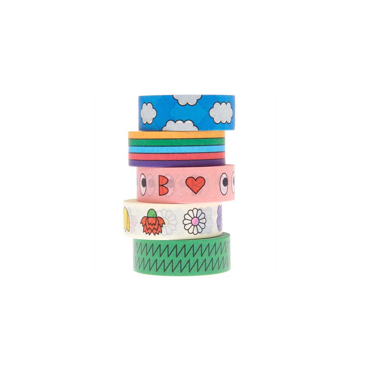 Set de masking tape eye candy Rico Design