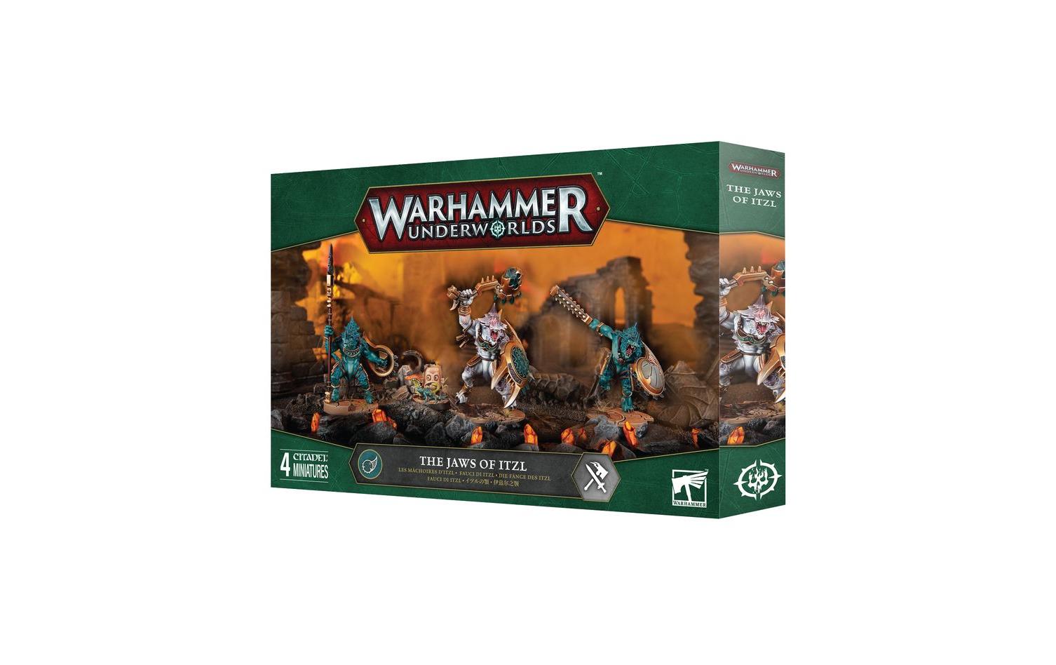 Figurenset Warhammer Underworlds Die Fänge des ItzlFänge des Itzl – Bausatz