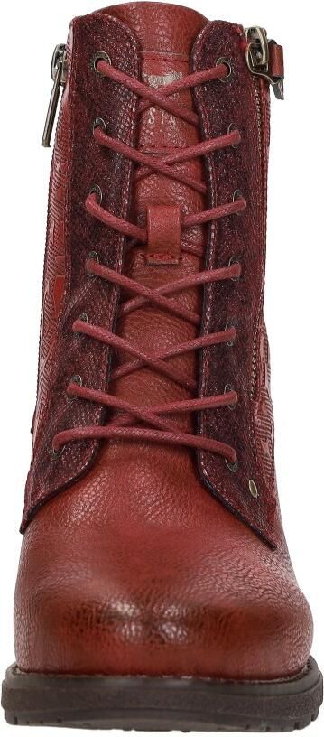 Mustang Veterschoenen Hak Veterschoenen Hak Rood