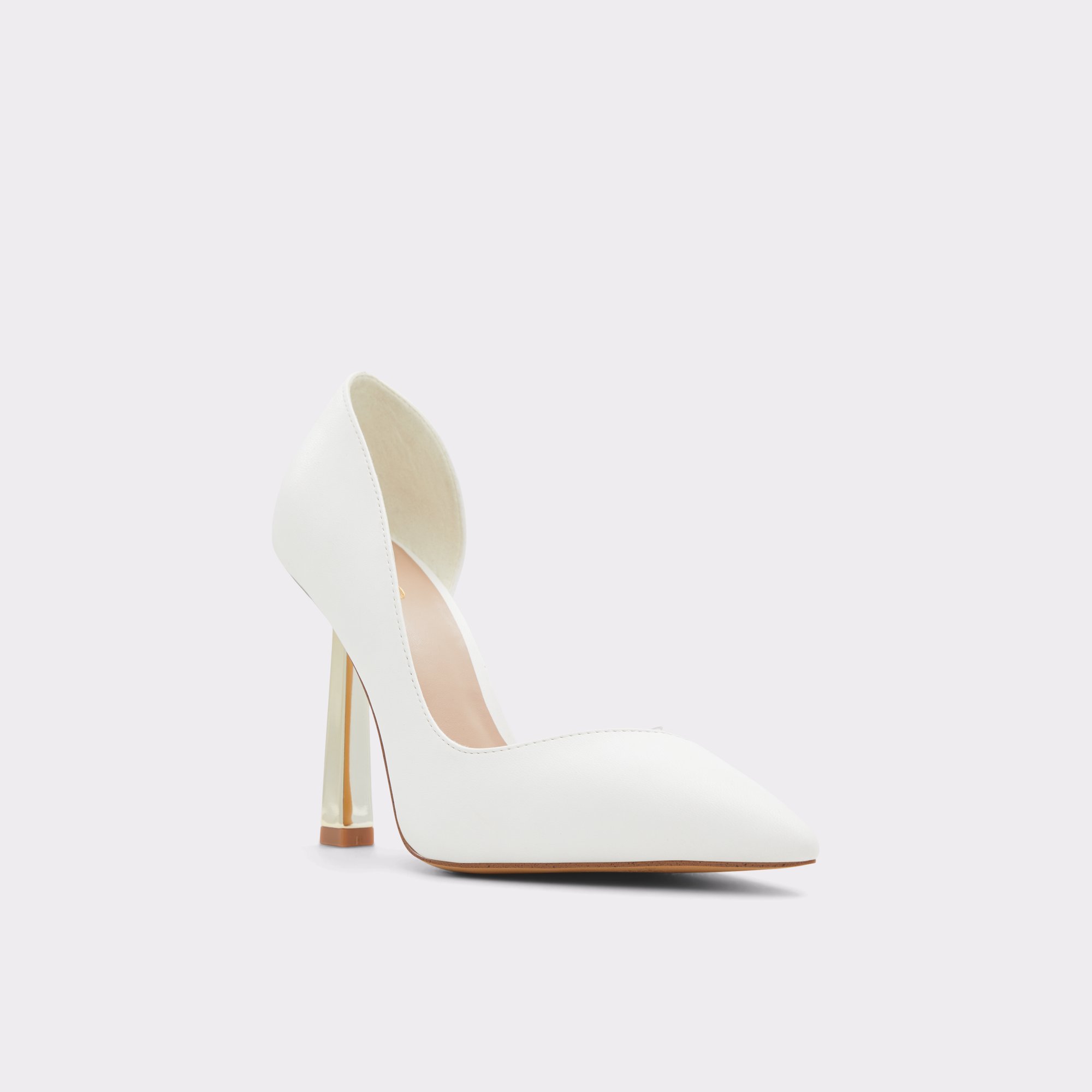 Paisley White Women Pumps