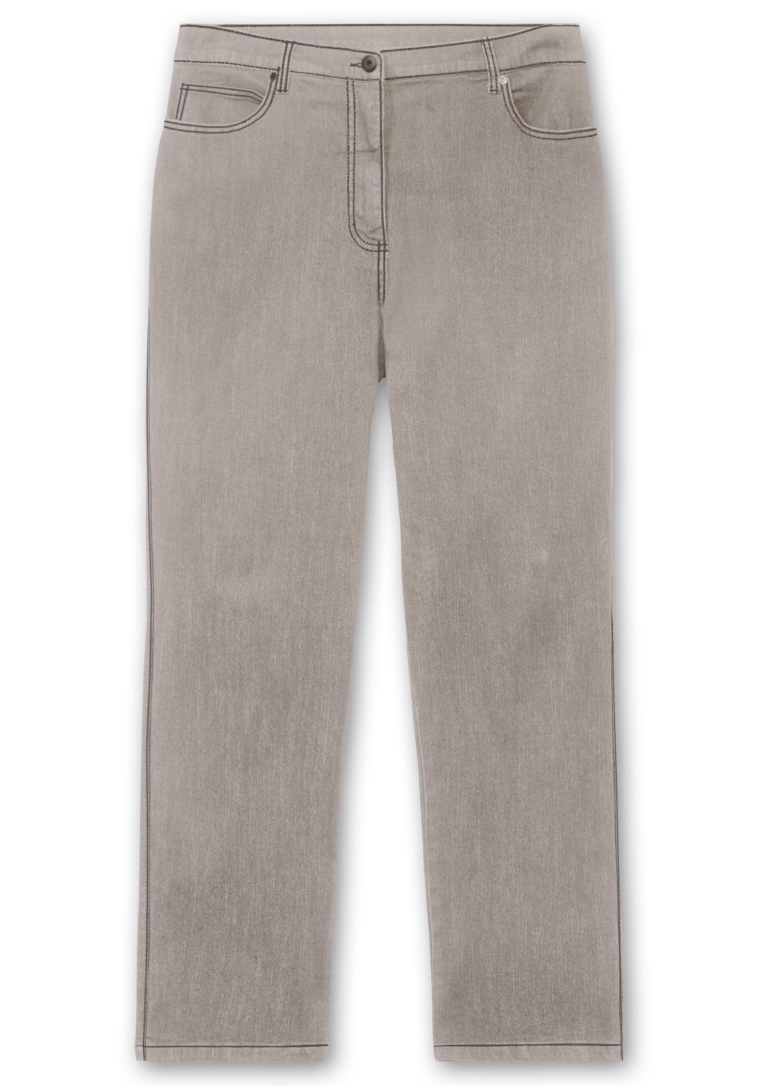 Gerade Jeans in 5-Pocket-Form