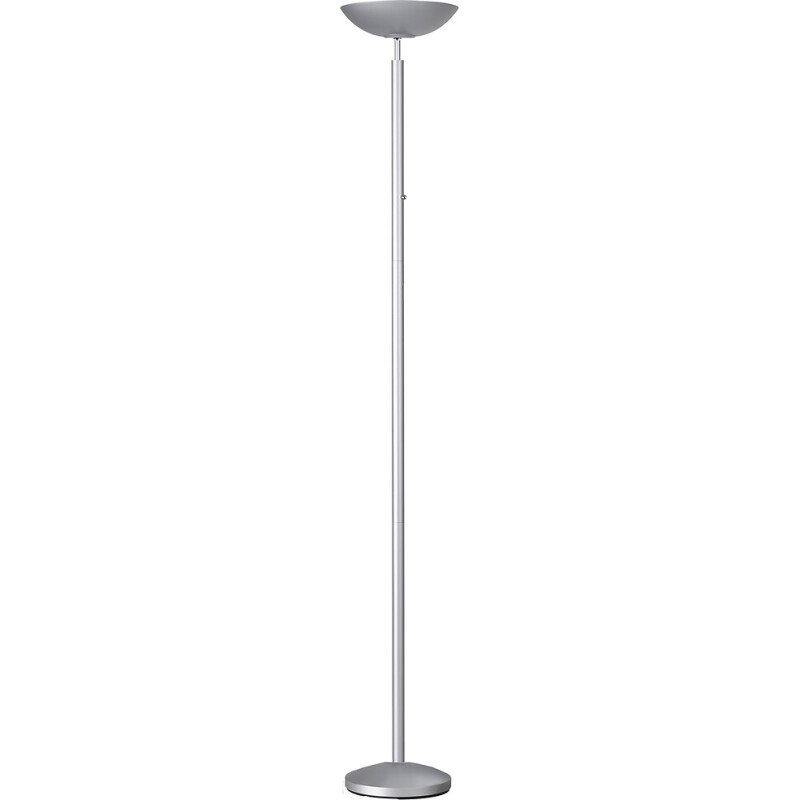 Lampadaire dely 2.0 led unilux prise europe gris métal