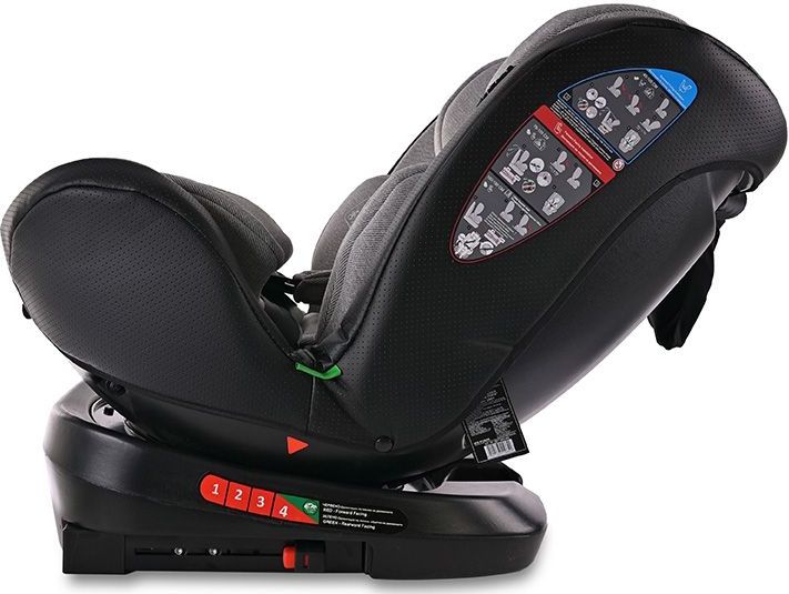 Lorelli - Nebula - Autostoel - Zwart - i-Size - 360° Draaibaar